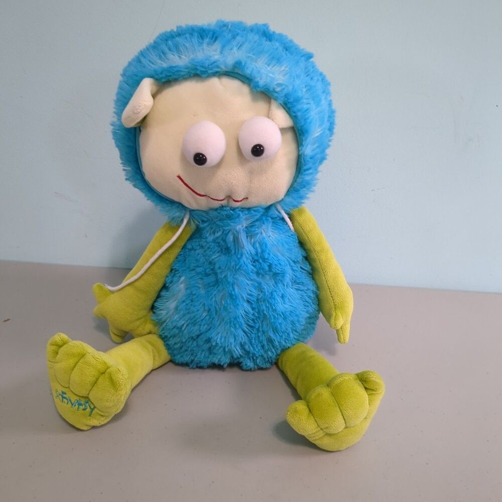 Scentsy Buddy Alien 16" Gilly Dragon Green Monster Plush NO Scent Sachet Packet